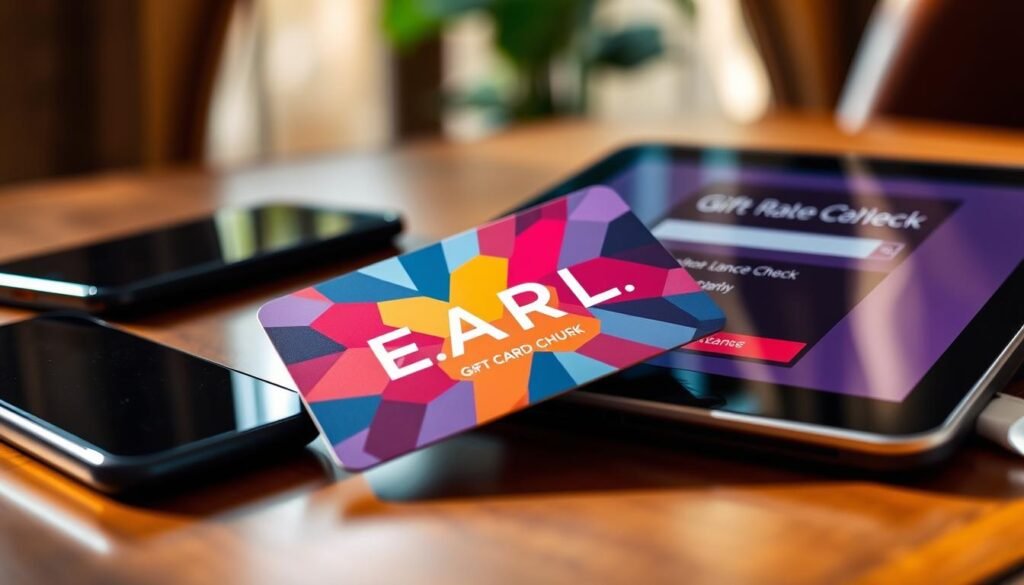 E.A.R.L. gift card balance