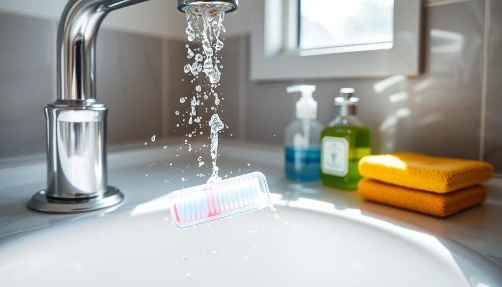 toothbrush cover cleaning