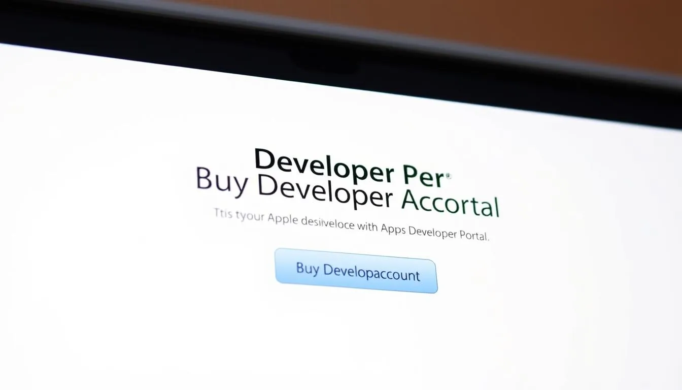 Buy Apple Developer Account 